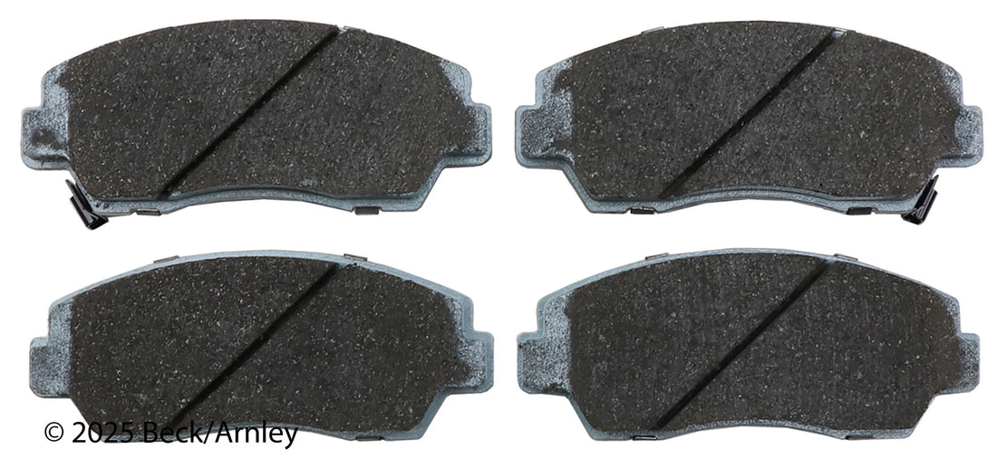 Beck/Arnley 085-1294 1987-1993 Mazda B2200 Disc Brake Pad Set