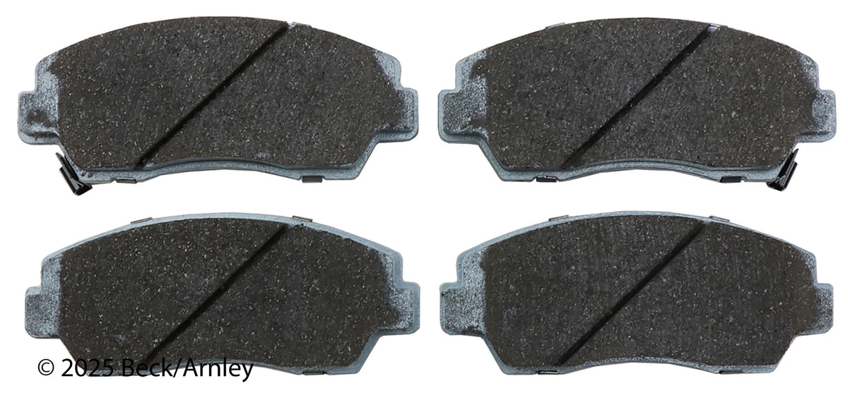 Beck/Arnley 085-1294 1987-1993 Mazda B2200 Disc Brake Pad Set