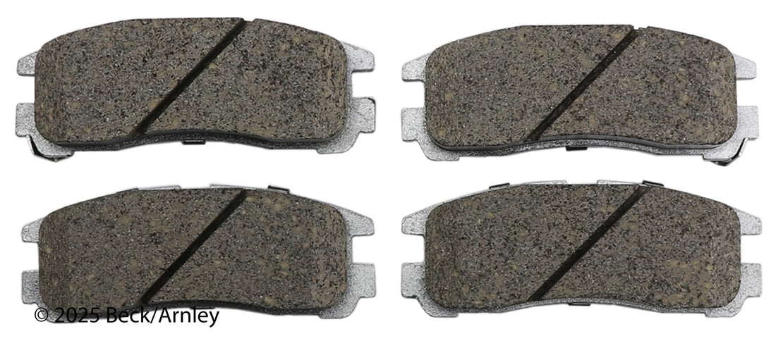 Beck/Arnley 085-1341 1995-2012 Mitsubishi Eclipse Disc Brake Pad Set