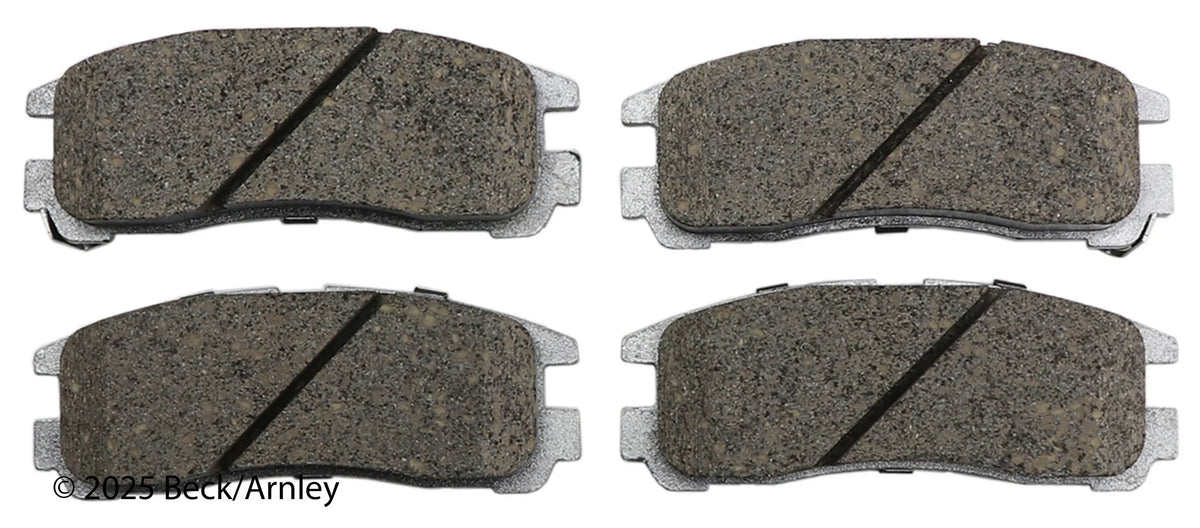 Beck/Arnley 085-1341 1995-2012 Mitsubishi Eclipse Disc Brake Pad Set