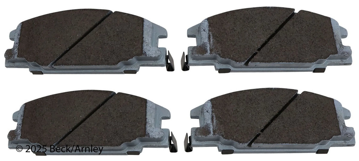 Beck/Arnley 085-1360 1988-1995 Isuzu Pickup Disc Brake Pad Set