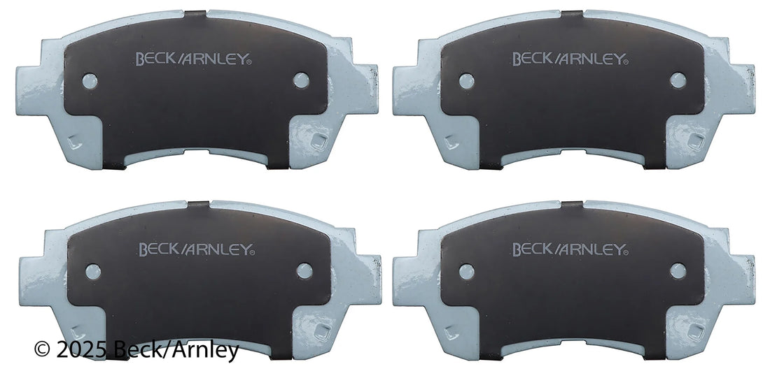 Beck/Arnley 085-1379 1998-2003 Toyota Sienna Disc Brake Pad Set