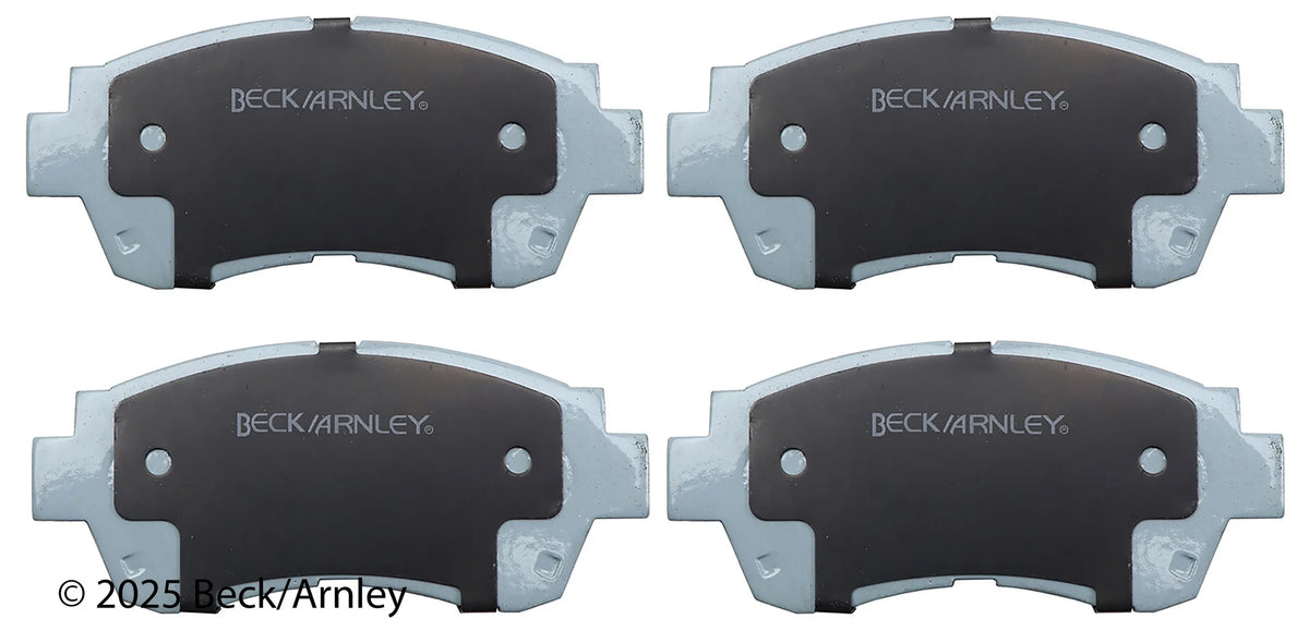 Beck/Arnley 085-1379 1998-2003 Toyota Sienna Disc Brake Pad Set