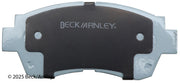 Beck/Arnley 085-1379 1998-2003 Toyota Sienna Disc Brake Pad Set