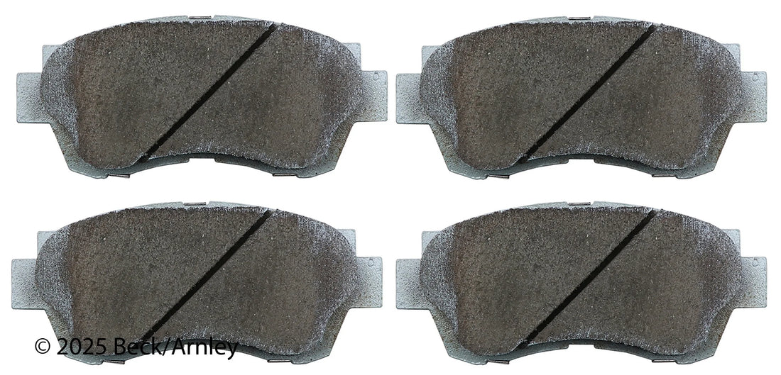 Beck/Arnley 085-1379 1998-2003 Toyota Sienna Disc Brake Pad Set
