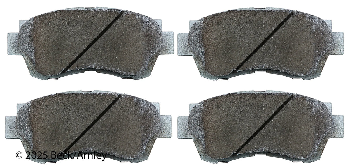 Beck/Arnley 085-1379 1998-2003 Toyota Sienna Disc Brake Pad Set