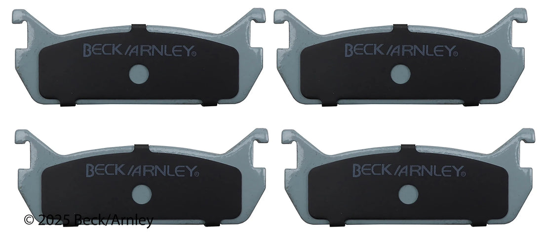 Beck/Arnley 085-1389 1991-1996 Ford Escort Disc Brake Pad Set