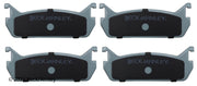 Beck/Arnley 085-1389 1991-1996 Ford Escort Disc Brake Pad Set