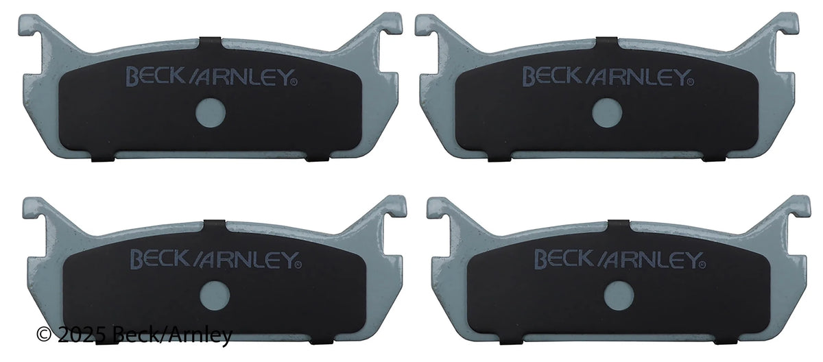Beck/Arnley 085-1389 1991-1996 Ford Escort Disc Brake Pad Set