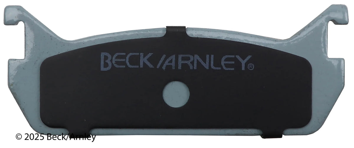Beck/Arnley 085-1389 1991-1996 Ford Escort Disc Brake Pad Set