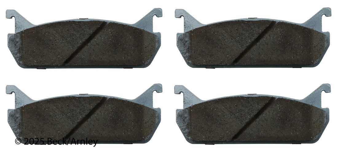 Beck/Arnley 085-1389 1991-1996 Ford Escort Disc Brake Pad Set