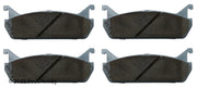 Beck/Arnley 085-1389 1991-1996 Ford Escort Disc Brake Pad Set