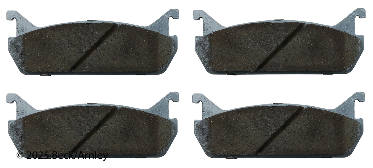 Beck/Arnley 085-1389 1991-1996 Ford Escort Disc Brake Pad Set