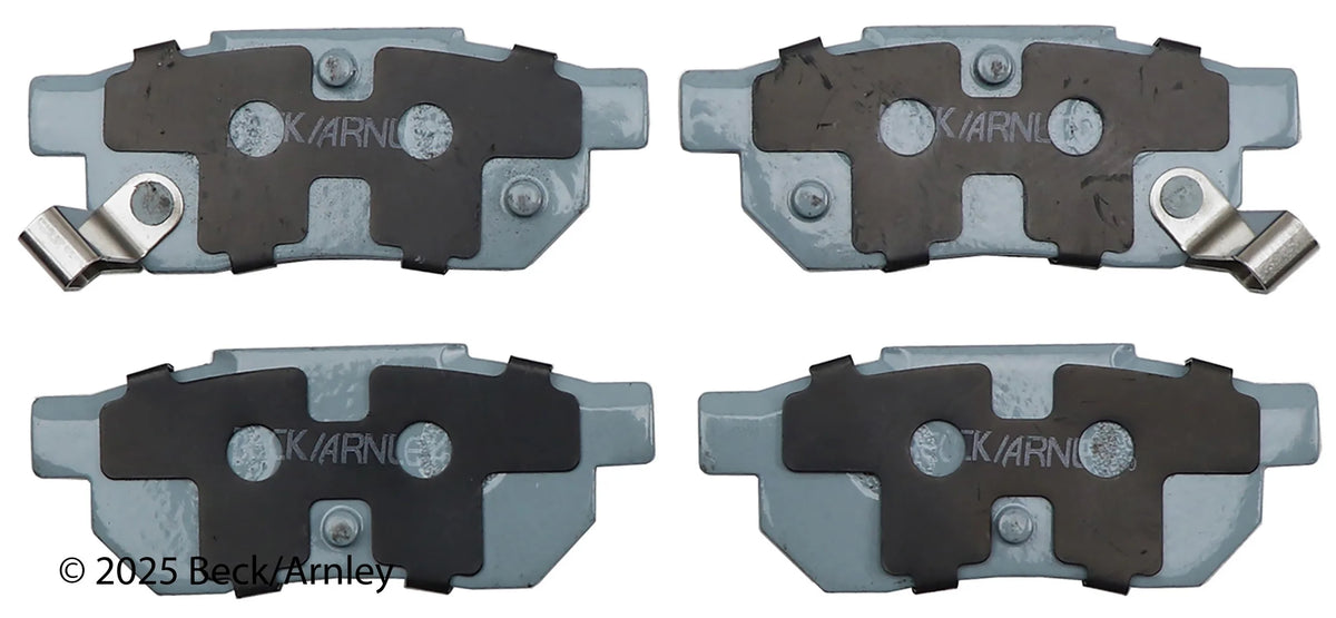 Beck/Arnley 085-1431 1990-2001 Acura Integra Disc Brake Pad Set