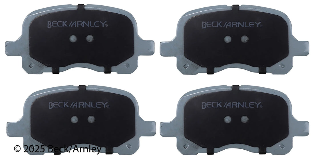 Beck/Arnley 085-1553 1998-2002 Chevrolet Prizm Disc Brake Pad Set
