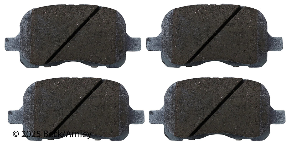 Beck/Arnley 085-1553 1998-2002 Chevrolet Prizm Disc Brake Pad Set