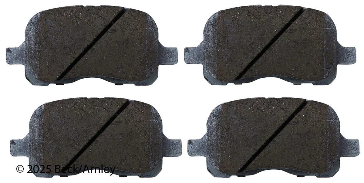 Beck/Arnley 085-1553 1998-2002 Chevrolet Prizm Disc Brake Pad Set
