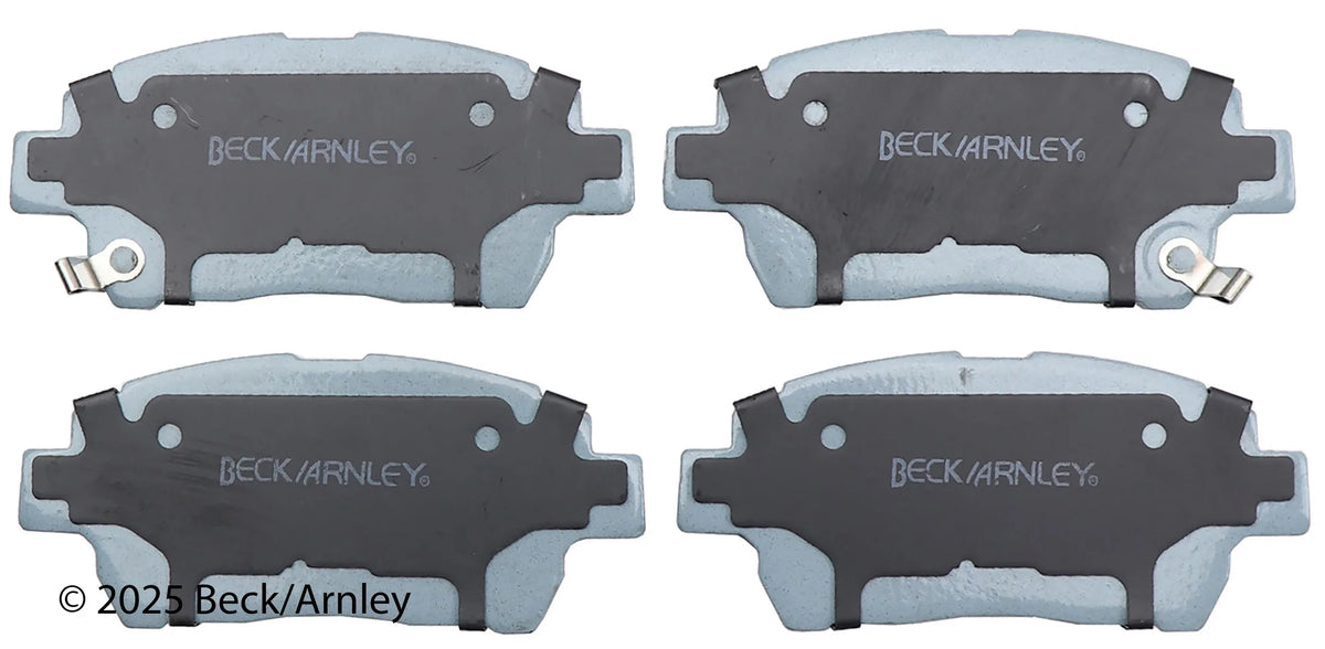Beck/Arnley 085-1621 2001-2009 Toyota Prius Disc Brake Pad Set