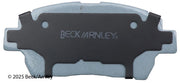 Beck/Arnley 085-1621 2001-2009 Toyota Prius Disc Brake Pad Set