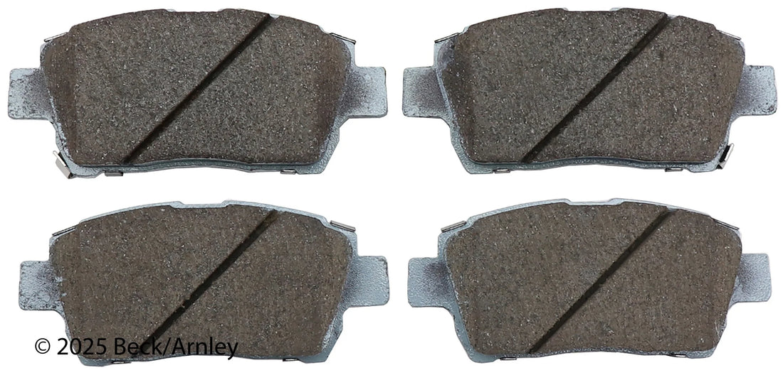 Beck/Arnley 085-1621 2001-2009 Toyota Prius Disc Brake Pad Set