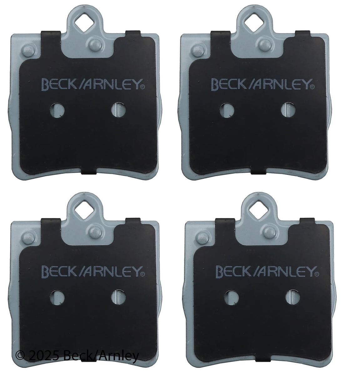 Beck/Arnley 085-1630 1998-2004 Mercedes-Benz SLK230 Disc Brake Pad Set