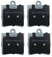 Beck/Arnley 085-1630 1998-2004 Mercedes-Benz SLK230 Disc Brake Pad Set
