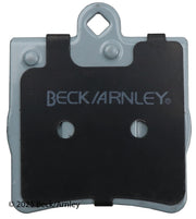 Beck/Arnley 085-1630 1998-2004 Mercedes-Benz SLK230 Disc Brake Pad Set