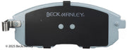 Beck/Arnley 085-1640 2007-2019 Nissan Sentra Disc Brake Pad Set