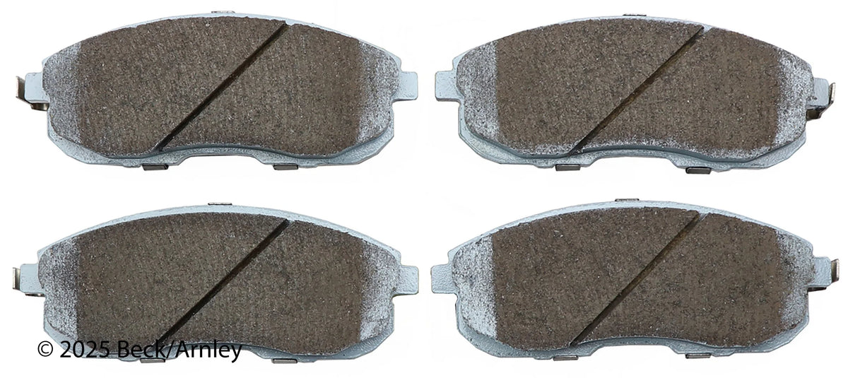 Beck/Arnley 085-1640 2007-2019 Nissan Sentra Disc Brake Pad Set