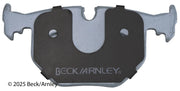 Beck/Arnley 085-1651 2004-2010 BMW X3 Disc Brake Pad Set