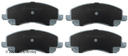 Beck/Arnley 085-1656 2011-2024 Mitsubishi Outlander Sport Disc Brake Pad Set