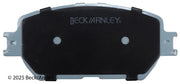 Beck/Arnley 085-1657 2009-2015 Lexus IS250 Disc Brake Pad Set