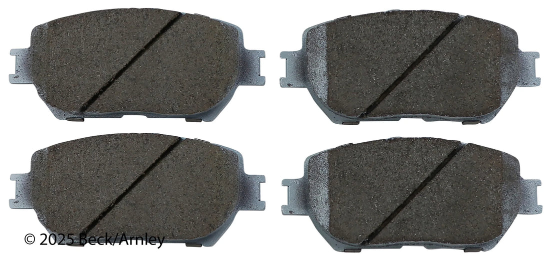 Beck/Arnley 085-1657 2009-2015 Lexus IS250 Disc Brake Pad Set
