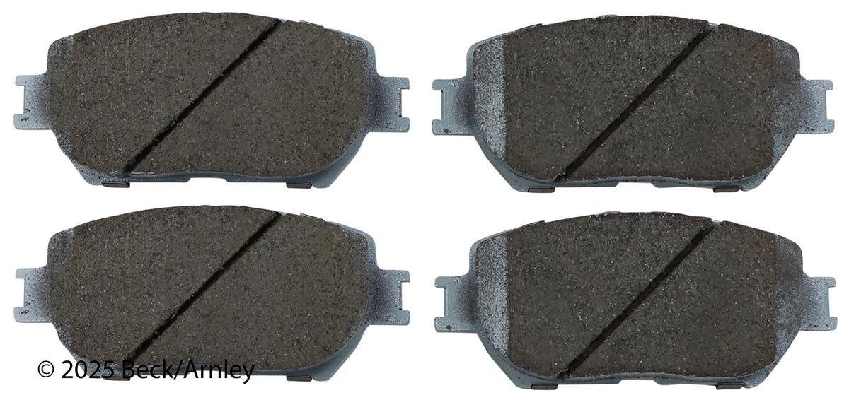 Beck/Arnley 085-1657 2009-2015 Lexus IS250 Disc Brake Pad Set
