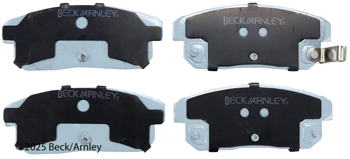 Beck/Arnley 085-1663 2002-2006 Nissan Sentra Disc Brake Pad Set