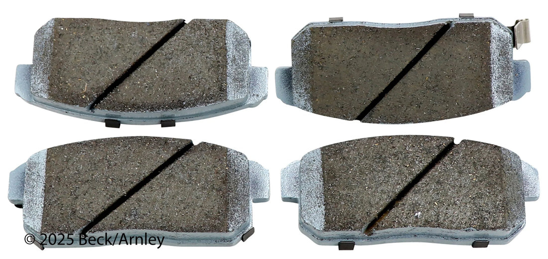 Beck/Arnley 085-1663 2002-2006 Nissan Sentra Disc Brake Pad Set
