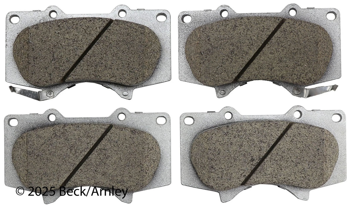 Beck/Arnley 085-1678 2005-2026 Toyota Tacoma Disc Brake Pad Set