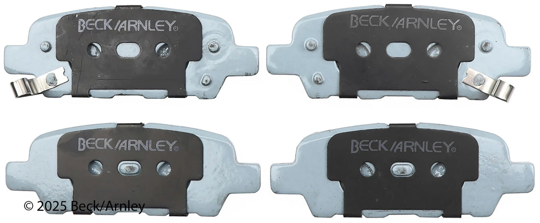 Beck/Arnley 085-1687 2014-2015 Nissan Rogue Select Disc Brake Pad Set