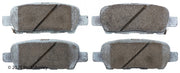 Beck/Arnley 085-1687 2014-2015 Nissan Rogue Select Disc Brake Pad Set