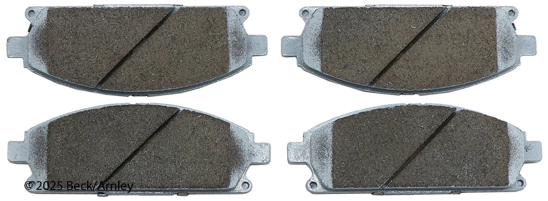 Beck/Arnley 085-1691 2003-2006 Acura MDX Disc Brake Pad Set