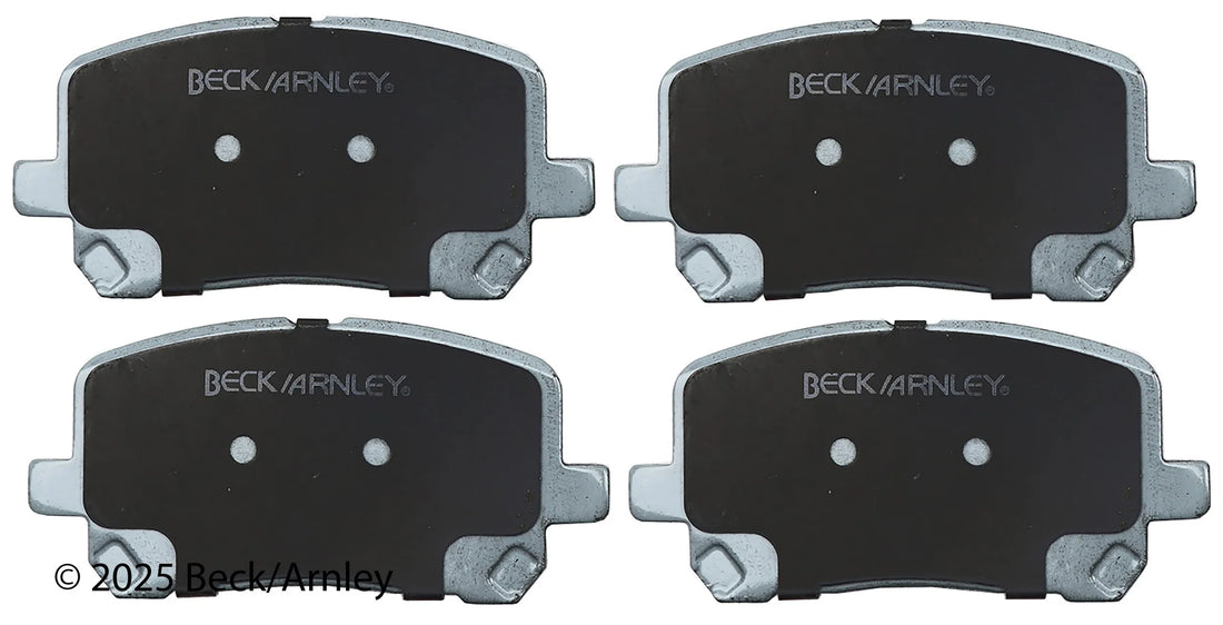 Beck/Arnley 085-1697 2003-2008 Toyota Corolla Disc Brake Pad Set