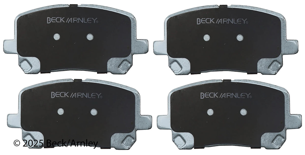 Beck/Arnley 085-1697 2003-2008 Toyota Corolla Disc Brake Pad Set