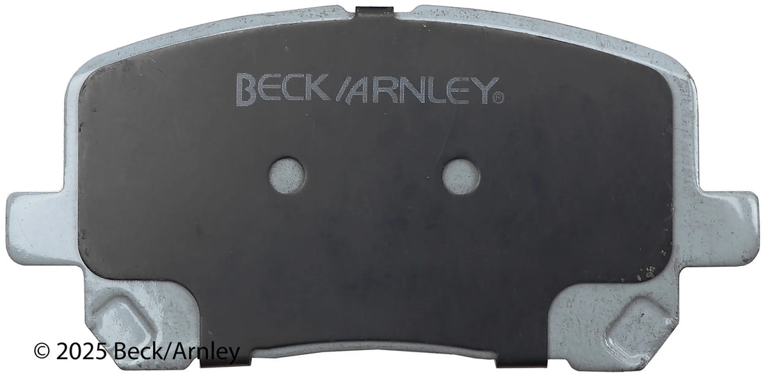 Beck/Arnley 085-1697 2003-2008 Toyota Corolla Disc Brake Pad Set