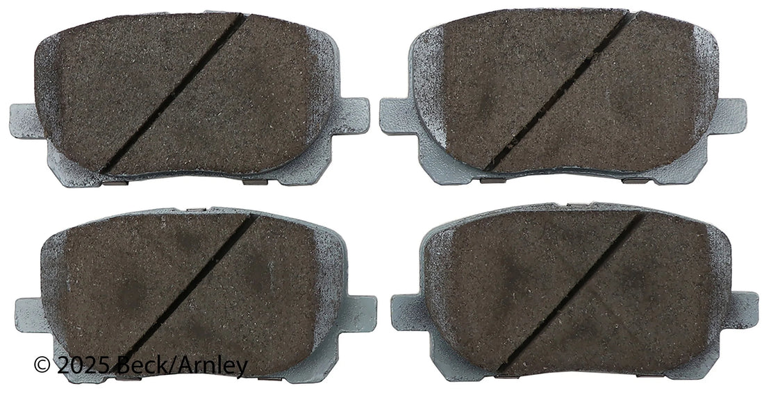 Beck/Arnley 085-1697 2003-2008 Toyota Corolla Disc Brake Pad Set