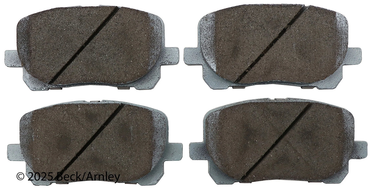 Beck/Arnley 085-1697 2003-2008 Toyota Corolla Disc Brake Pad Set