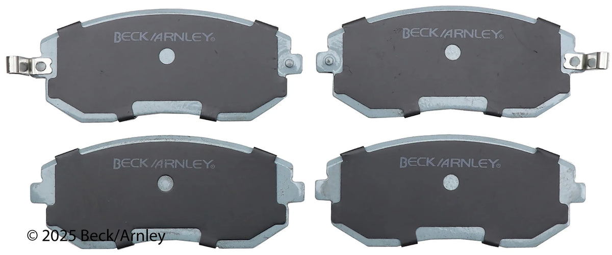 Beck/Arnley 085-1702 2003-2012 Subaru Legacy Disc Brake Pad Set