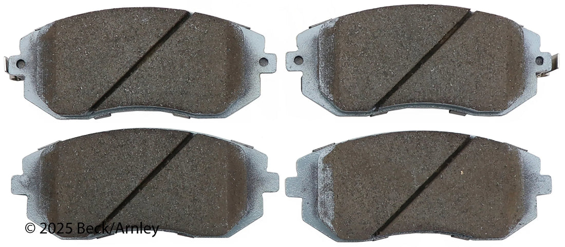 Beck/Arnley 085-1702 2003-2012 Subaru Legacy Disc Brake Pad Set