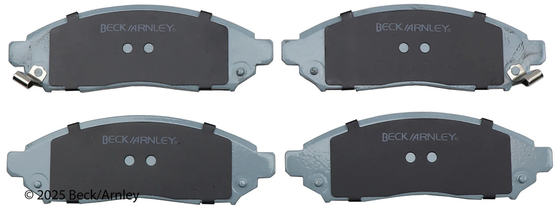 Beck/Arnley 085-1726 2005-2015 Nissan Xterra Disc Brake Pad Set