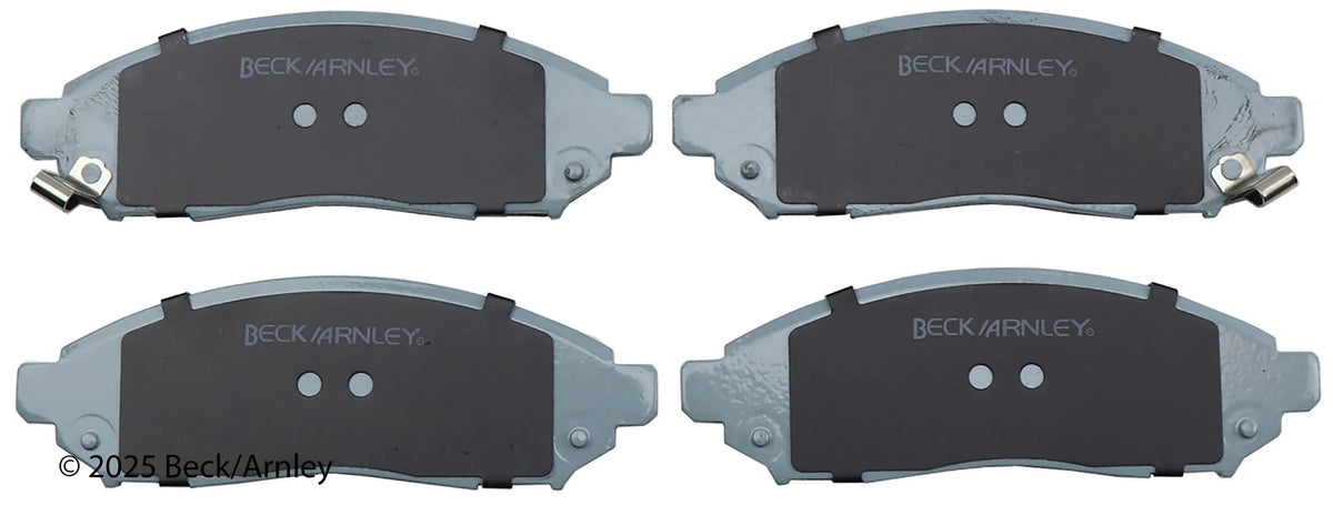 Beck/Arnley 085-1726 2005-2015 Nissan Xterra Disc Brake Pad Set