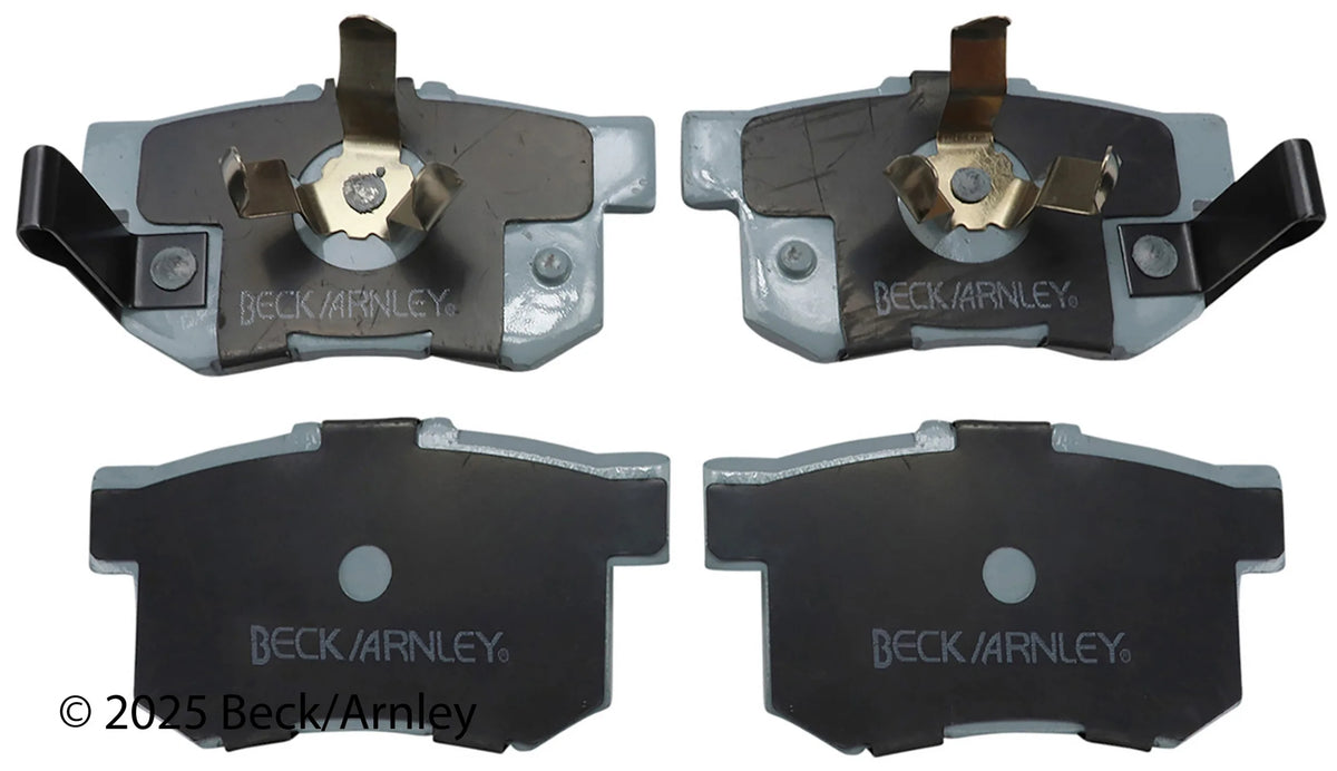 Beck/Arnley 085-1733 2010-2018 Acura RDX Disc Brake Pad Set